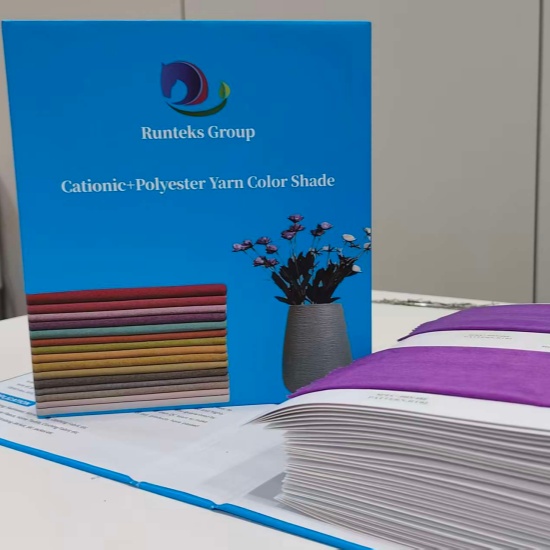 룬텍스 CD 폴리에스터 원사 색상